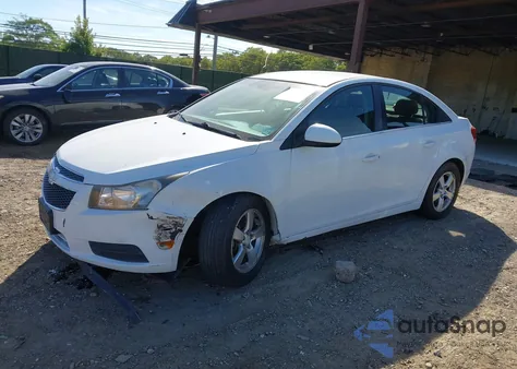 2011 Chevrolet Cruze 1Lt z USA, uszkodzony, nr VIN 1G1PF5S92B7182695